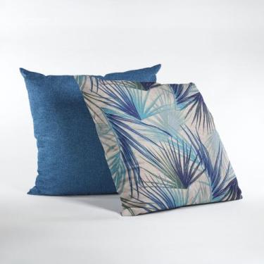 Imagem de Kit Capas de Almofadas Decorativas Lisa Estampada 45 X 45 - MILLENIADE