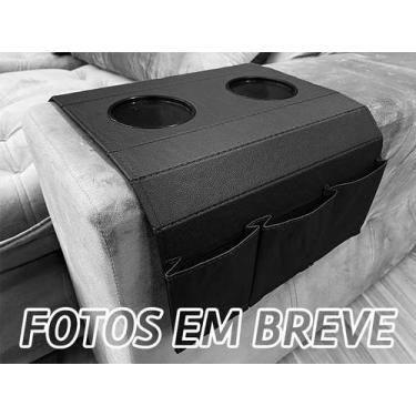 Imagem de Bandeja com Porta Copos Flexível Estampado - Alpoim