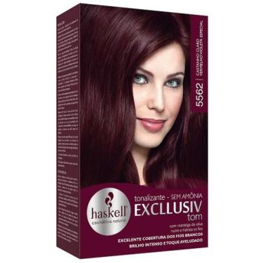 Imagem de Haskell Tonalizante 5562 Castanho Claro Vermelho Viol Esp