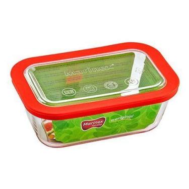 Imagem de Tigela Mantegueira Retangular Pote Marinex 700ml Nadir