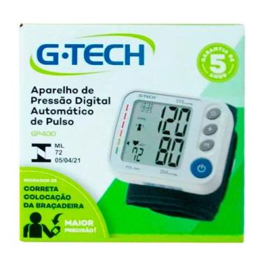 Imagem de Aparelho de Pressão G-Tech Automático Pulso GP400 com 1 Unidade