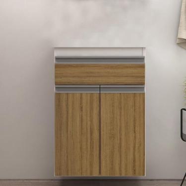 Imagem de Gabinete de Banheiro 50cm sem Cuba/lavatório Ref 501 - Cewal