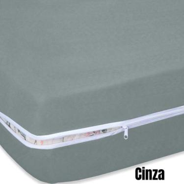Imagem de Capa de Colchão Protetor Queen Size Malha Gel Helanca com Zíper Cama B