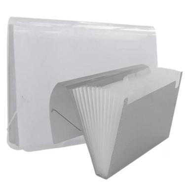 Imagem de Pasta Sanfonada Plastica A4 31 Divisórias - Cis, Cristal