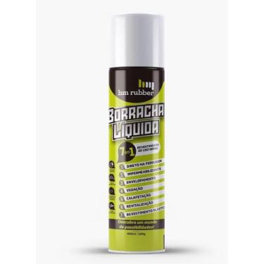Imagem de Borracha Líquida Impermeável Spray Branco Hm Rubber 400ml - MARCA CONV