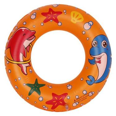 Imagem de Boia circular peixes 50cm - ABCoisas, Laranja