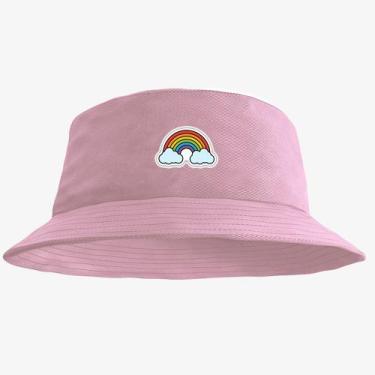Imagem de Boné Chapéu Bucket Hat Estampado Arco Iris - MP Moda Masculina, Único,