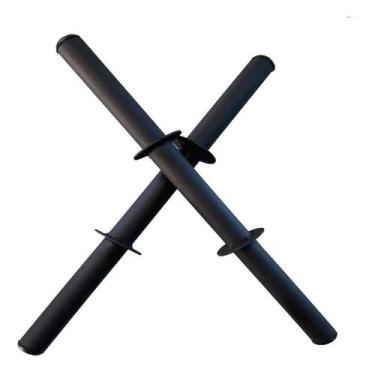 Imagem de Par De Barras Oca 40cm Halteres Musculação Peso S/ Presilhas - XTX Spo