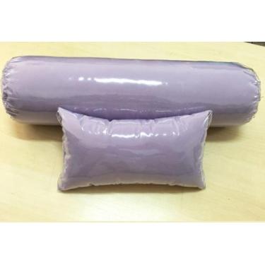 Imagem de Almofadas conforto para cadeira odontológica - CG Tecidos, lilas
