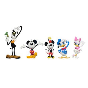 Imagem de Hallmark Keepsake Enfeite de Natal 2024, Disney Mickey e amigos para sempre, conjunto de 5, presentes para fãs da Disney