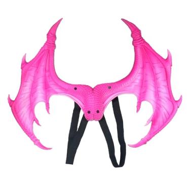 Imagem de Alodidae Dragon Wings Bat Wing Halloween Mardi Gras Demon Costume Cosplay Accessory (Pink)