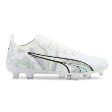 Imagem de Puma Chuteira feminina Ultra Match Brilliance Firm GroundArtificial Ground Chuteiras de futebol Cleated, chão firme - Branco, Branco, 34
