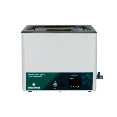 Imagem de Banho Maria Digital com Circulação de Água SSDc 40L - Solidsteel, 110V