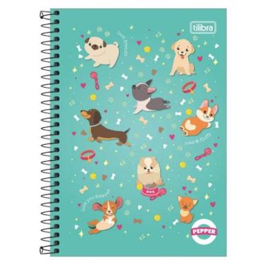 Imagem de Caderno Universitário Espiral 20x27,5 cm Pepper 1 Matéria 80 Folhas CA