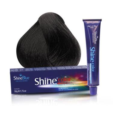 Imagem de Coloração 3.0 Castanho Escuro Shine Blue 50g