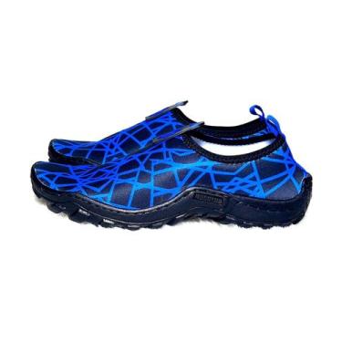 Imagem de Sapatilha Aquática Neoprene Esportes Náuticos Caminhada Corrida Praia 