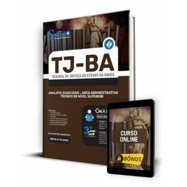 Imagem de Apostila TJ-BA - Analista Judiciário - Área Administrativa - Técnico d