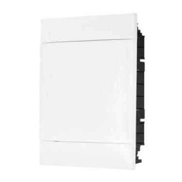 Imagem de Quadro distribuição embutir 04 (din) branco sem barramento - cemar - k