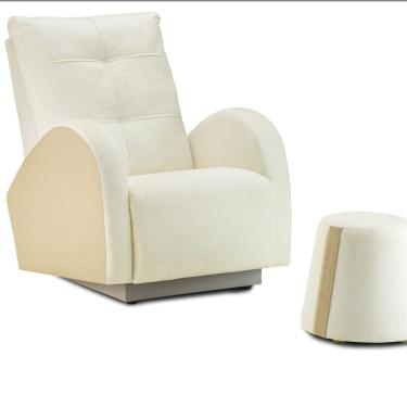 Imagem de Poltrona para Quarto de Bebê Ellen Tec. 401/406 Bege