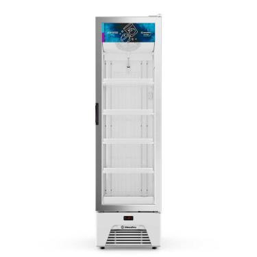 Imagem de Freezer e Expositor Vertical Metalfrio 337 Litros Inverter -18°C a -22°C Branco VF28AHH001 220V