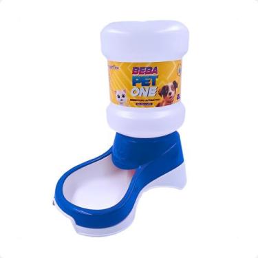 Imagem de Bebedouro Automático Beba Pet One Azul Galão - 2 Litros - Mypetone