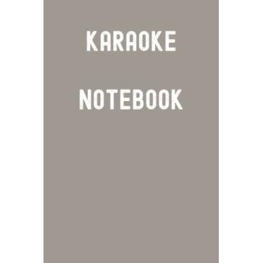 Imagem de Karaoke Notebook: Pebbled Path Grey Matte Finish Lined Journal, 120 Pages, 6 x 9, Gift For Thinkers, List Makers and Doers (Karaoke Notebook Journal)