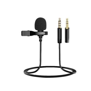Imagem de Microfone De Lapela Para Celular - 3m t - sem