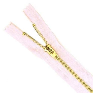 Imagem de Zíper de Metal Nº3 - 18 cm - Círculo, 512 rosa candy