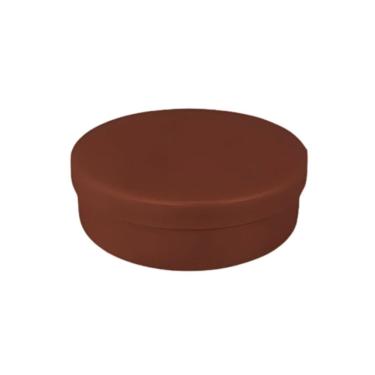 Imagem de Lembrancinha Latinha Marrom 5x1cm 10 Un