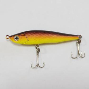 Imagem de SEASKY Isca rígida para lápis de afundamento Vibe de 6,5 cm (2 9/40.6 cm), iscas de lápis de afundamento longo com gancho de agudos, para água salgada de água doce, robalo, lúcio, truta (08)