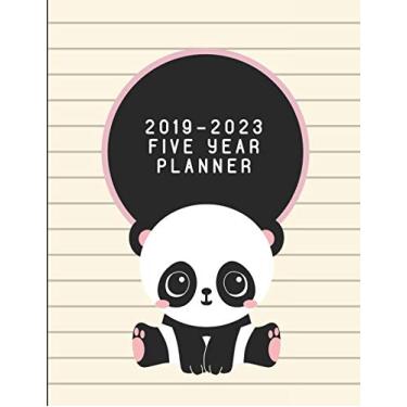 Imagem de 2019-2023 Five Year Planner: Panda Themed Weekly Diary