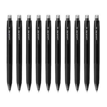 Imagem de Mitsubishi Pencil Caneta esferográfica apagável com tinta gel, uni-ball R:E 0,5 mm, preto, conjunto de 10