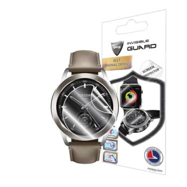 Imagem de IPG Protetor de tela de hidrogel para Xiaomi Watch S3 Smart Watch (4 unidades) Película transparente HD invisível antiarranhões - suave/autorreparação/bolha para S3