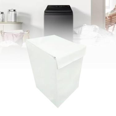 Imagem de CAPA PARA LAVADORA SMART SAMSUNG 14KG WA14CG IMPERMEÁVEL (PRETO)