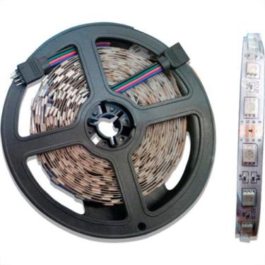 Imagem de Fita Led Jng Ip20 12V 5M Colorida Rgb 53628 Sem Kit, 12v
