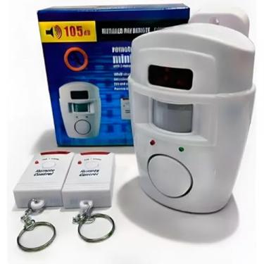Imagem de Alarme Residencial Chacara Sensor Sem Fio 2 Controle