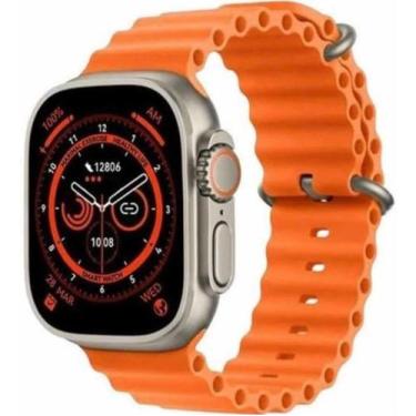 Imagem de Smartwatch Inteligente Big Ultra 8 2.09 4 Pulseiras Infinite Esportes 