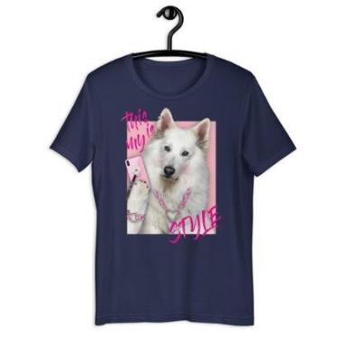 Imagem de Camiseta Blusa Feminina Dog Husky Style-Feminino