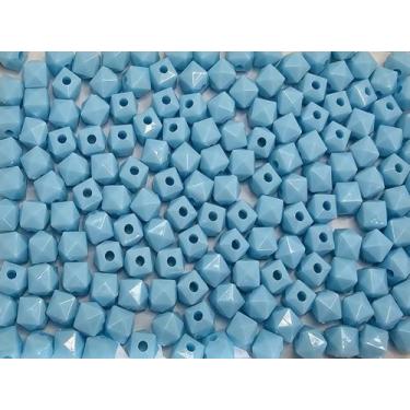 Imagem de Quadrado Passante 08mm 500g Cor 041 Azul Bebê Leitoso - Aquarela