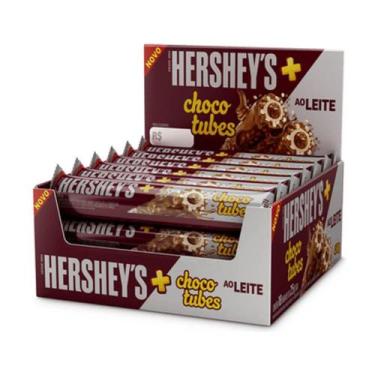Imagem de Chocotubes Ao Leite 25g c/18 - Hersheys