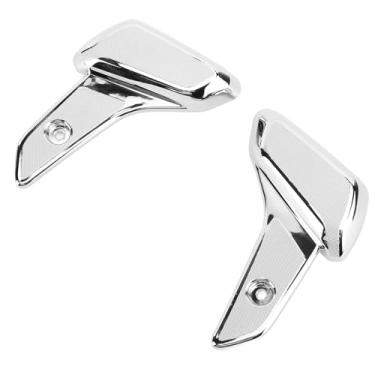 Imagem de Akozon 1 par de 1 par de Motocicletas Plásticas Eletroplatadas Pedais de Descanso para o pé de Sprint Primavera 50 125 150 - Passos Confortáveis ​​para Os Pés de Passageiro