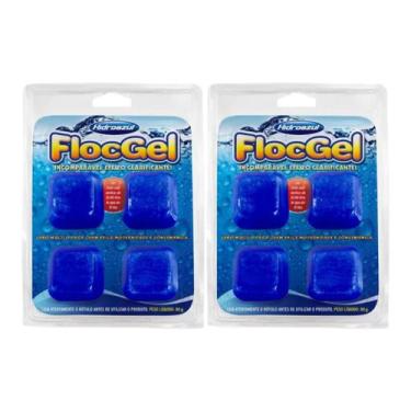 Imagem de Gel Clarificante Hidroazul Para Piscina 8 Pastilhas 90g - Geral