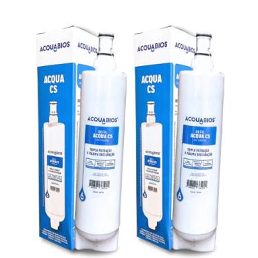Imagem de Kit 2 Refil de Filtro Agua Consul Facilite Cs Compativel Purificador Cpc30 Cpc31 Cpb34 Cpb35 Cpb36 Bateria Não Inclusa
