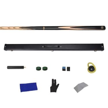 Imagem de Taco de Bilhar Premium, Construção Precisa e Madeira de Alta Qualidade para Desempenho Profissional (A Tacos de bilhar e acessórios+ barril box, 11.5mm)