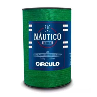 Imagem de Fio Náutico Brilho Círculo 5mm - 500g Com 150 Metros, 5350, Verde