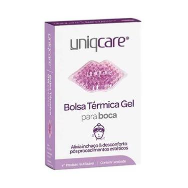 Imagem de Bolsa Térmica Gel Silicone Para Boca,  Inchaço, Desconforto Pós Operat