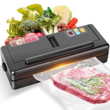 Imagem de Seladora Vacuo para 110V-220V, Seladora a Vacuo para líquidos, a Vácuo com Reservatório Alta Performance, Embalagem a Vácuo Portátil Alimentos