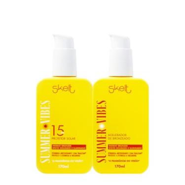 Imagem de Kit Skelt Summer Vibes Bronzer FPS15 Acelerador Protetor Solar (2 produtos)