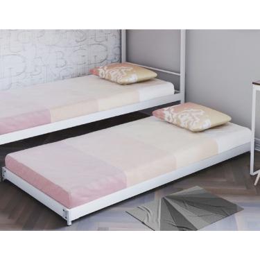 Imagem de Cama Inferior/Auxiliar em Aço 90cm x 190cm