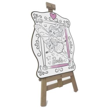 Imagem de Kit de Pintura com Cavalete Barbie - Fun